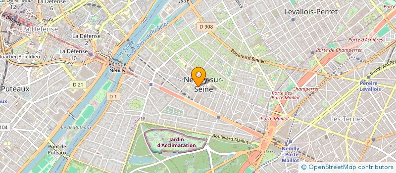localisation de l'entreprise MADAME BETHSABEE ATTALI à NEUILLY-SUR-SEINE