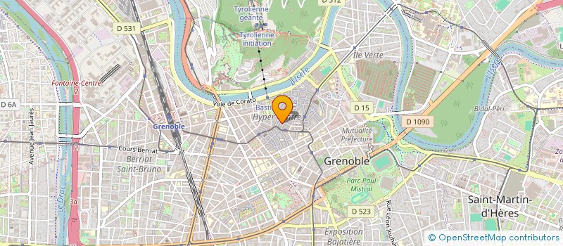 localisation de l'entreprise MADAME BETHSABEE HERNANDEZ  GRENOBLE