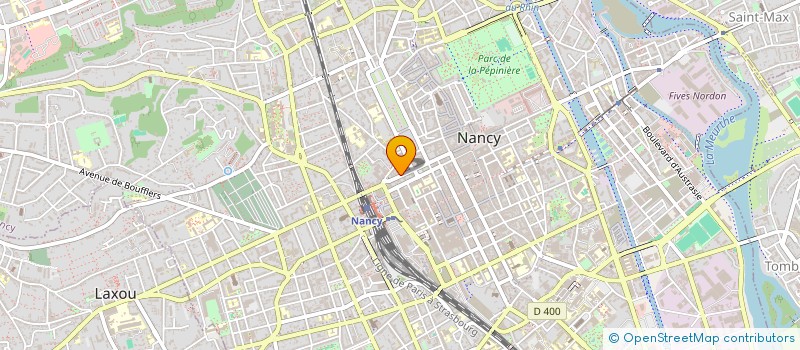 localisation de l'entreprise MADAME BETHSABEE MOEHREL  NANCY