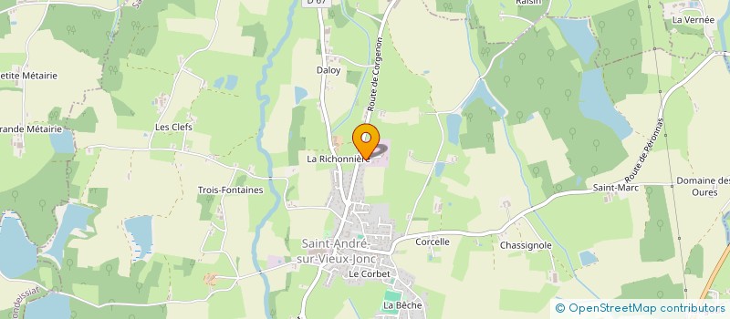 localisation de l'entreprise MADAME BETIANA TAVERNA  SAINT-ANDRE-SUR-VIEUX-JONC