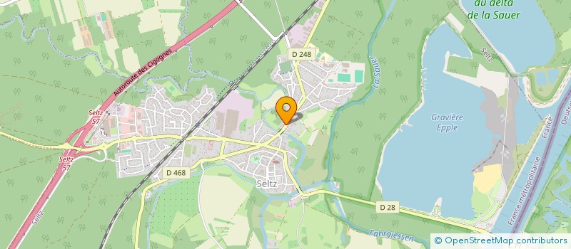 localisation de l'entreprise MADAME BETINA DAFERNER  SELTZ