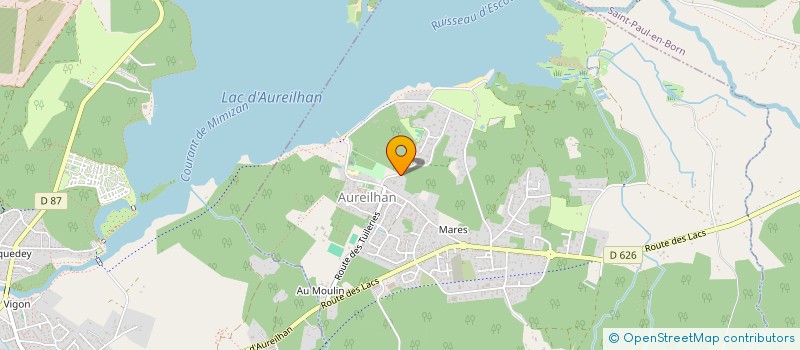 localisation de l'entreprise MADAME BETSY BERQUE  AUREILHAN