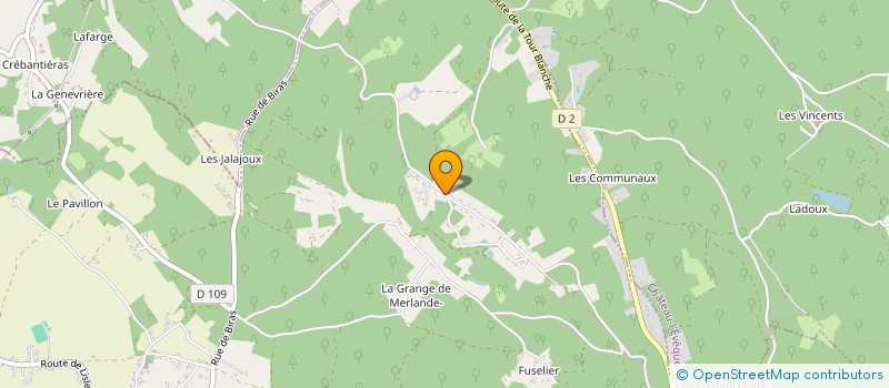 localisation de l'entreprise MADAME BETSY CASSARD  LA CHAPELLE-GONAGUET