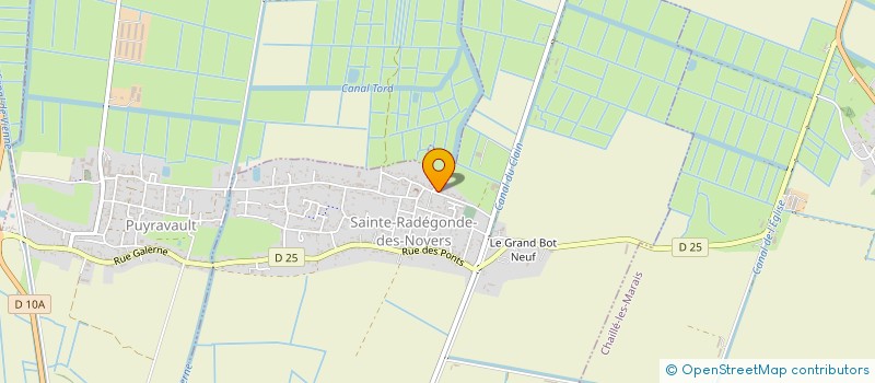 localisation de l'entreprise MADAME BETSY GEOFFROY à SAINTE-RADEGONDE-DES-NOYERS