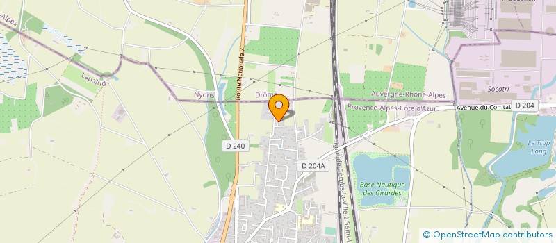 localisation de l'entreprise MADAME BETSY NOEL  LAPALUD