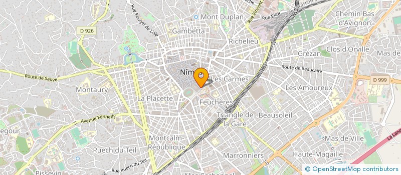 localisation de l'entreprise MADAME BETTAHAR TAHRAOUI à NIMES