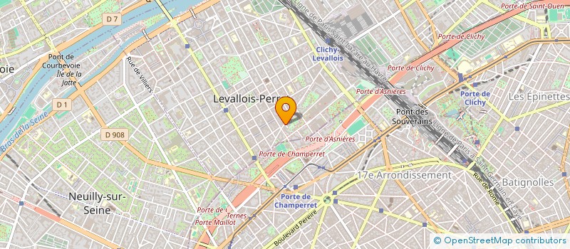 localisation de l'entreprise MADAME BETTECHYNA ROCHER à LEVALLOIS-PERRET