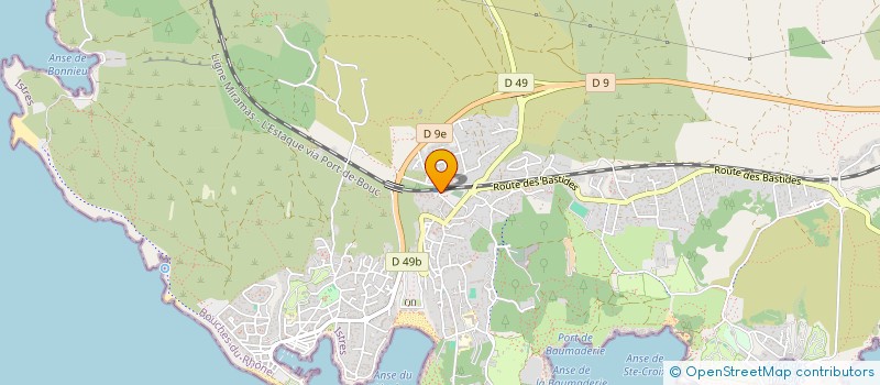 localisation de l'entreprise MADAME BETTI BALU  MARTIGUES