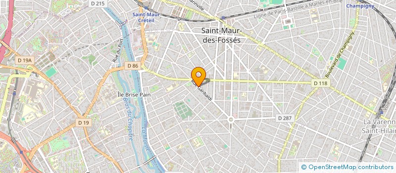 localisation de l'entreprise MADAME BETTINA BAGLIONE à SAINT-MAUR-DES-FOSSES