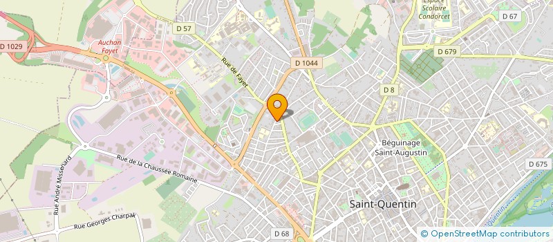 localisation de l'entreprise MADAME BETTINA BRUGNEAUX à SAINT-QUENTIN