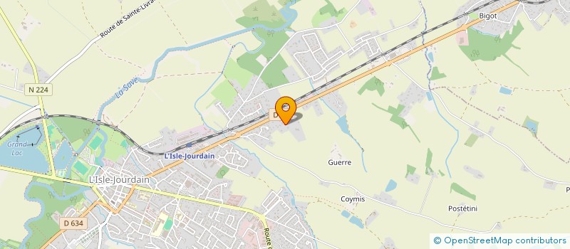 localisation de l'entreprise MADAME BETTINA DUMAIRE  L'ISLE-JOURDAIN