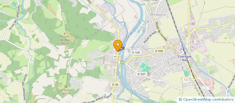 localisation de l'entreprise MADAME BETTINA GAUDINEAU  NAY