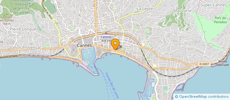 localisation de l'entreprise MADAME BETTINA HAGE  CANNES
