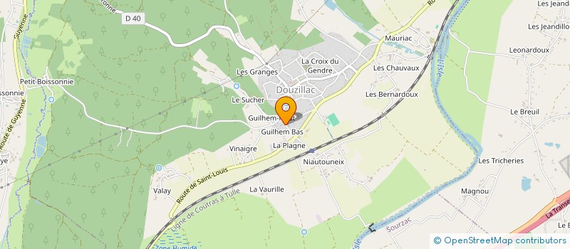 localisation de l'entreprise MADAME BETTINA HENAULT  DOUZILLAC