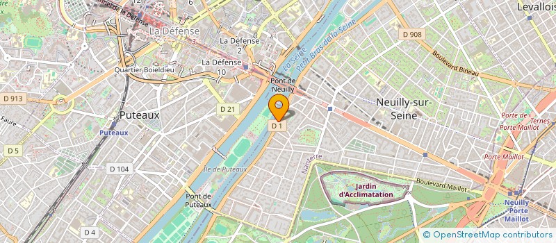 localisation de l'entreprise MADAME BETTINA IRLANDINI à NEUILLY-SUR-SEINE