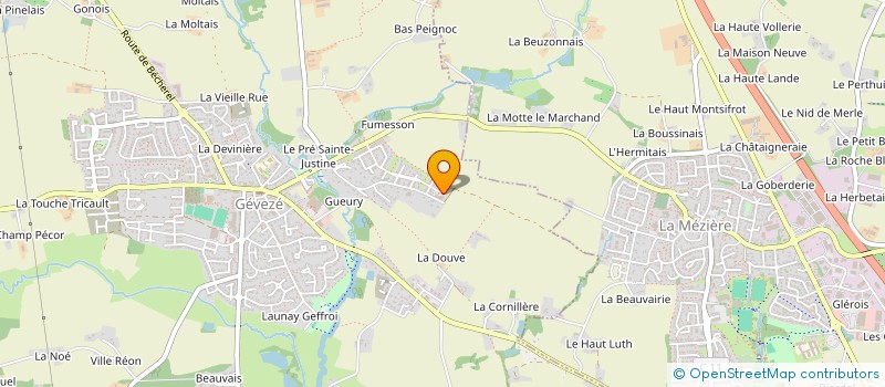 localisation de l'entreprise MADAME BETTINA LAMBERT  GEVEZE