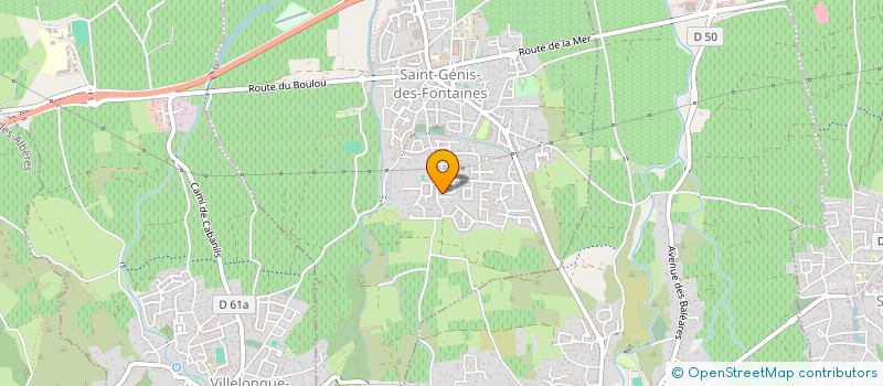 localisation de l'entreprise MADAME BETTINA LEGER  SAINT-GENIS-DES-FONTAINES