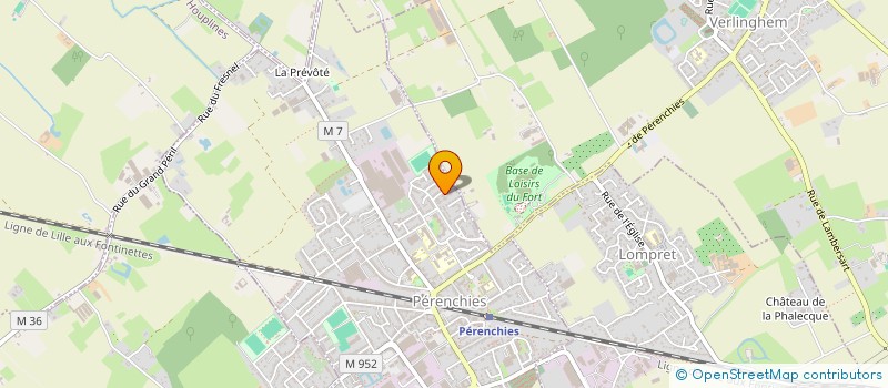 localisation de l'entreprise MADAME BETTINA MAZIERES  PERENCHIES