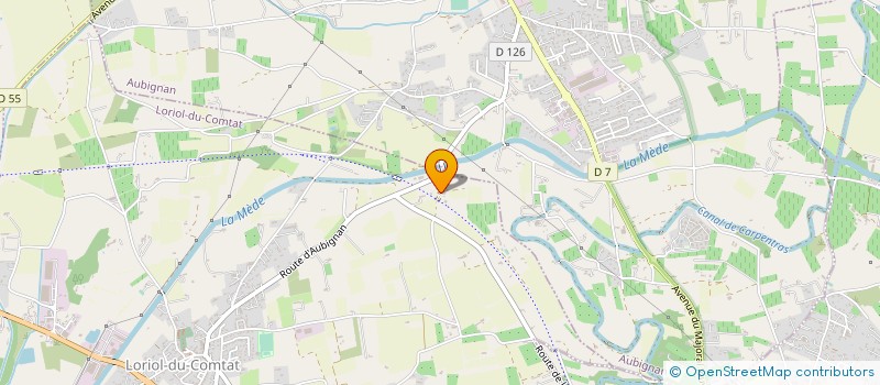 localisation de l'entreprise MADAME BETTINA NANDZIK  LORIOL-DU-COMTAT