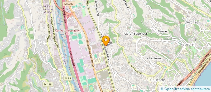 localisation de l'entreprise MADAME BETTINA RAVOUX  NICE