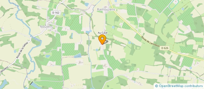 localisation de l'entreprise MADAME BETTINA SCHAFER  RAMOUZENS