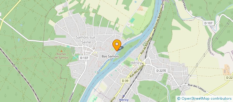localisation de l'entreprise MADAME BETTINA SCHOPPHOFF à SAMOIS-SUR-SEINE