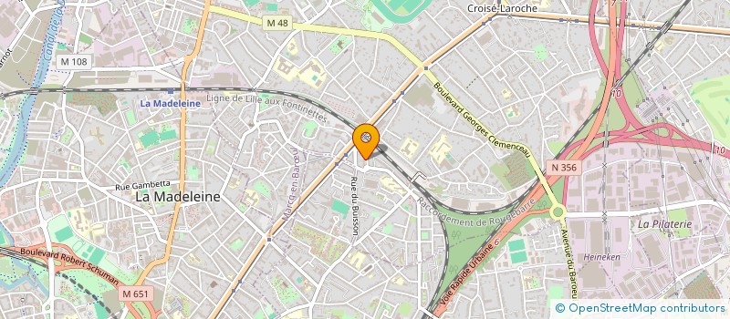 localisation de l'entreprise MADAME BETTINA STEFANI à MARCQ-EN-BARŒUL