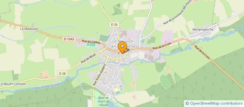 localisation de l'entreprise MADAME BETTINA TROCHAIN à LE NOUVION-EN-THIERACHE