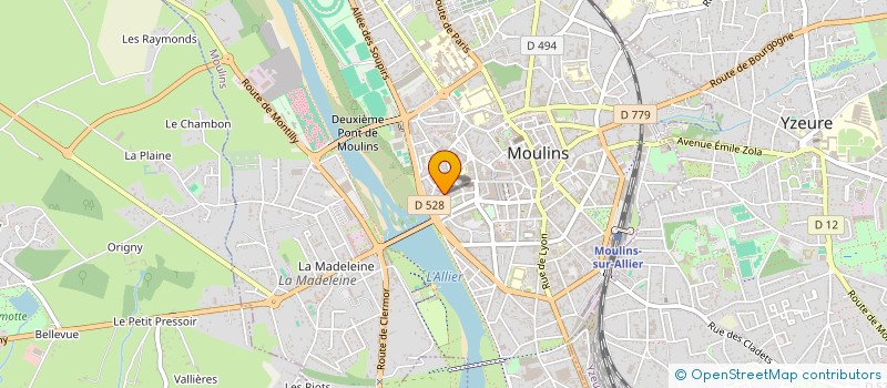 localisation de l'entreprise MADAME BETTITRA RABIA à MOULINS