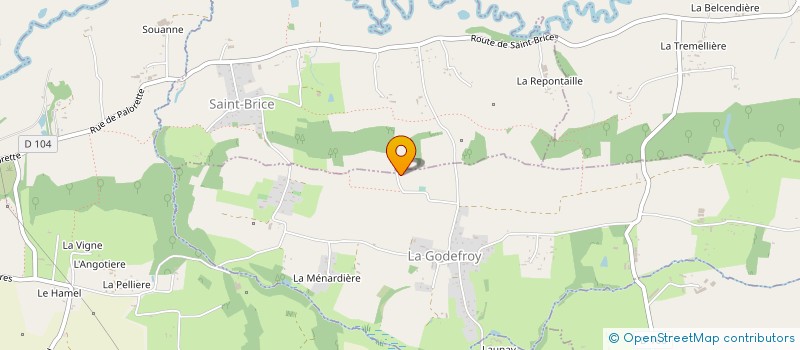 localisation de l'entreprise MADAME BETTY AMAND  SAINT-BRICE