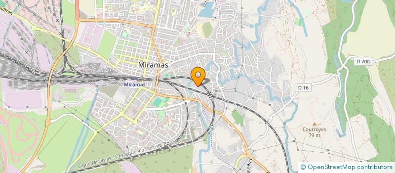 localisation de l'entreprise MADAME BETTY AMBROISE  MIRAMAS
