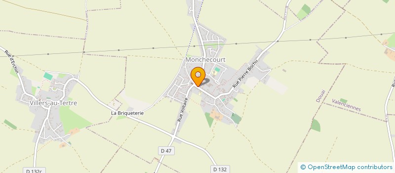 localisation de l'entreprise MADAME BETTY AUTREAUX à MONCHECOURT