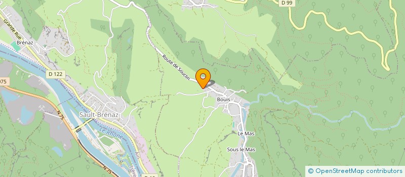 localisation de l'entreprise MADAME BETTY BERNARD  VILLEBOIS