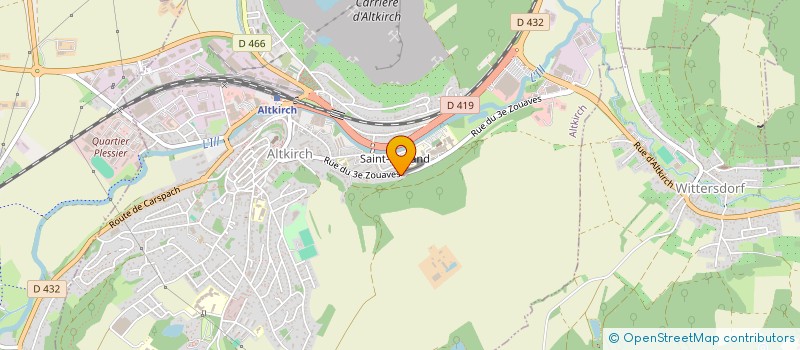 localisation de l'entreprise MADAME BETTY BONANI  ALTKIRCH