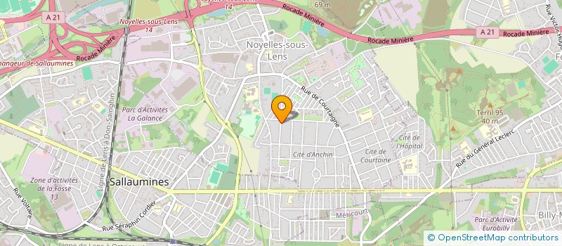 localisation de l'entreprise MADAME BETTY BOUCHER  NOYELLES-SOUS-LENS