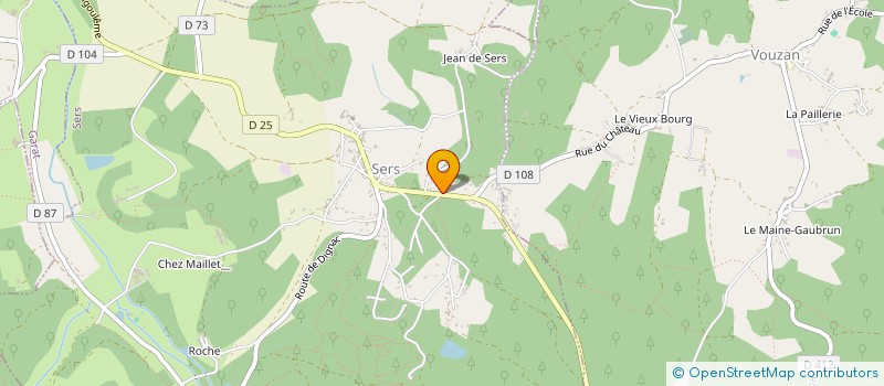 localisation de l'entreprise MADAME BETTY BREUIL  SERS