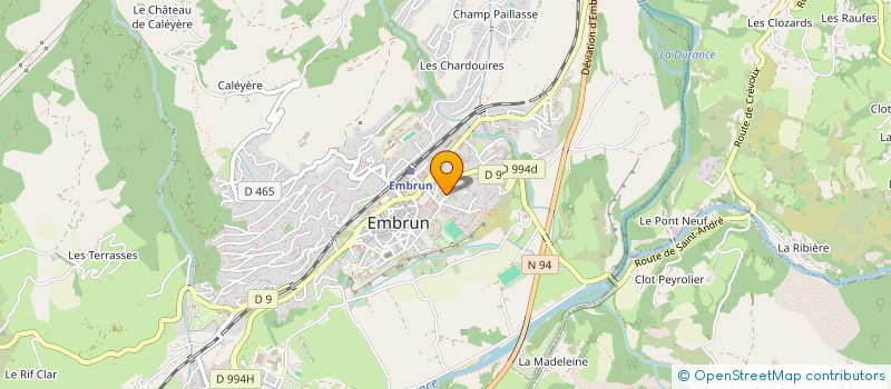 localisation de l'entreprise MADAME BETTY BRUNNER  EMBRUN