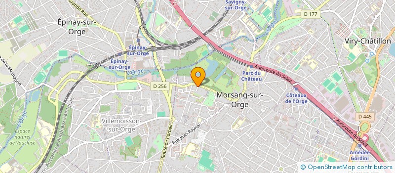 localisation de l'entreprise MADAME BETTY CAIADO  MORSANG-SUR-ORGE