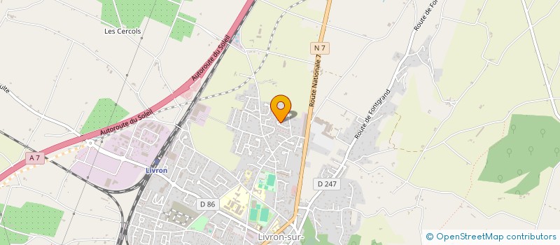 localisation de l'entreprise MADAME BETTY CANTOS  BOZAS