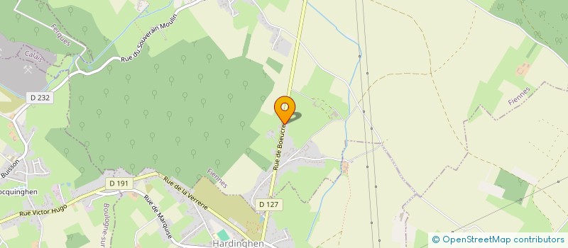 localisation de l'entreprise MADAME BETTY CARON  FIENNES