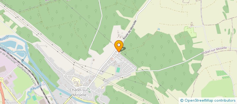 localisation de l'entreprise MADAME BETTY CARPENTIER  CHATEL-SUR-MOSELLE