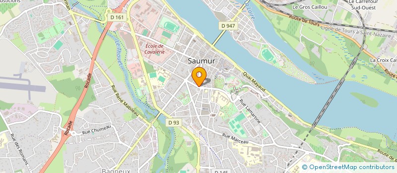 localisation de l'entreprise MADAME BETTY CHANTREAU  SAUMUR