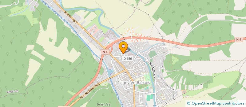 localisation de l'entreprise MADAME BETTY CHARLIER à LIGNY-EN-BARROIS