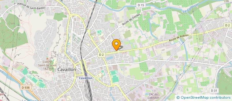 localisation de l'entreprise MADAME BETTY COLSON  CAVAILLON