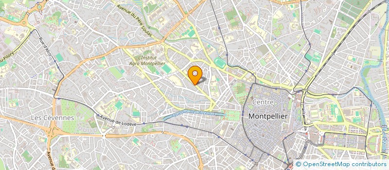 localisation de l'entreprise MADAME BETTY CRETINON à MONTPELLIER