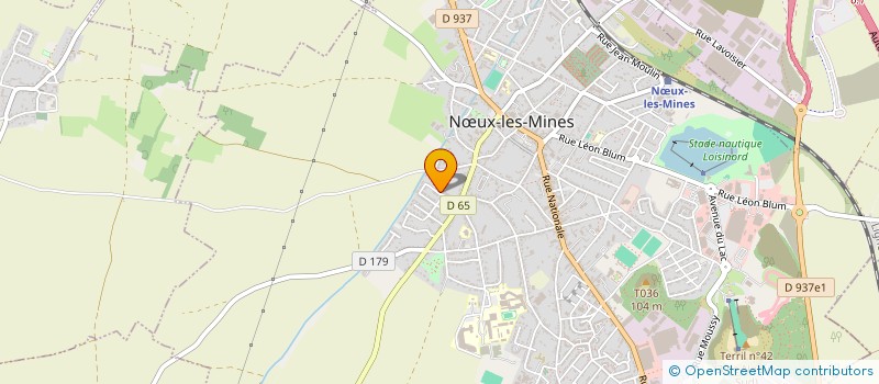 localisation de l'entreprise MADAME BETTY DELMARRE  NUX-LES-MINES