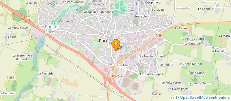 localisation de l'entreprise MADAME BETTY DESGRE à PACE