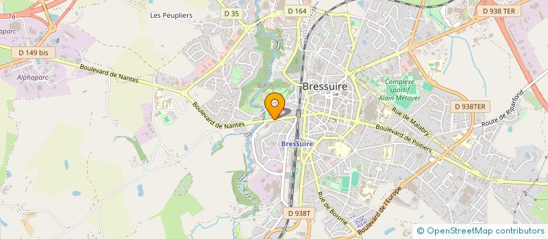 localisation de l'entreprise MADAME BETTY DOS SANTOS  BRESSUIRE