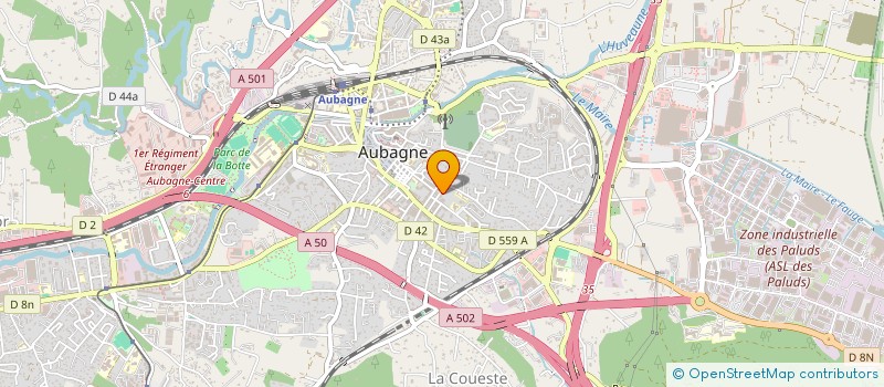 localisation de l'entreprise MADAME BETTY ELTSCHINGER à AUBAGNE