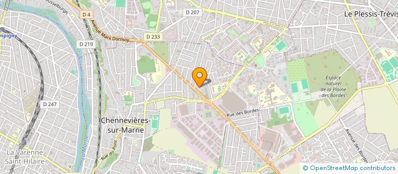 localisation de l'entreprise MADAME BETTY EVRARD  SEZANNE